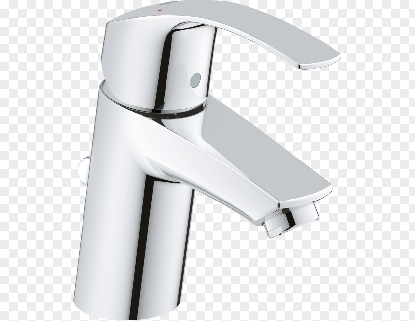 Splashes Of Water On A Bathroom Sink Faucet Handles & Controls Grohe Eurosmart 35mm Eco Cadenilla S PNG