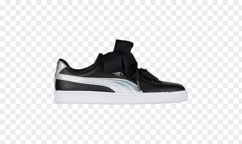 Black Puma Running Shoes For Women Sports Skate Shoe Sportswear PNG