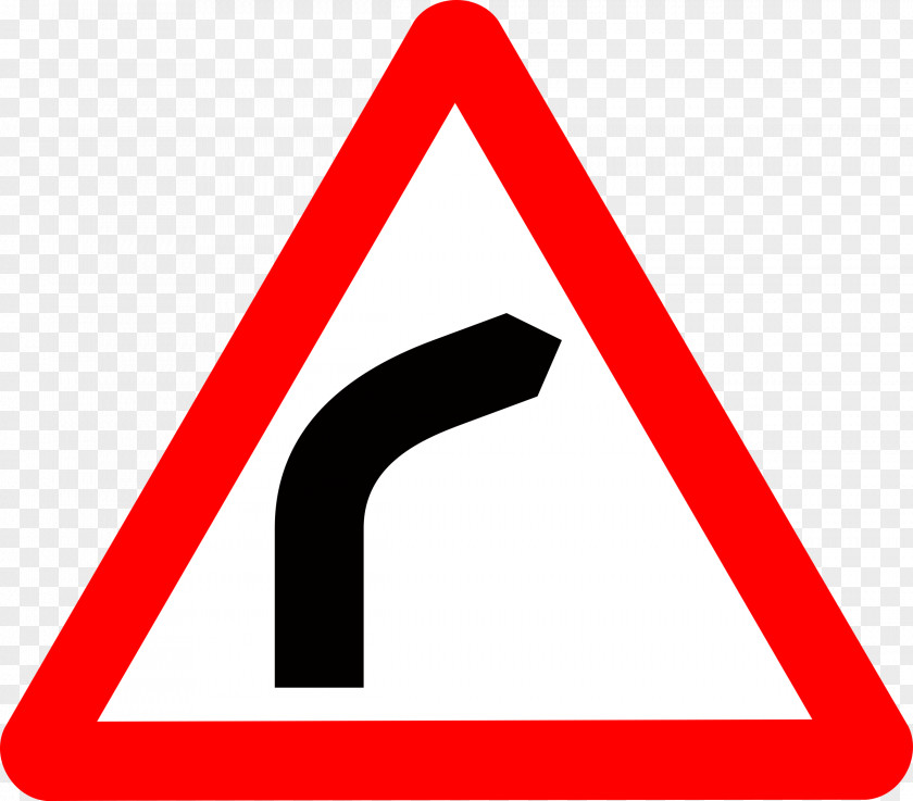 Curve Road Signs In Singapore Traffic Sign Warning PNG
