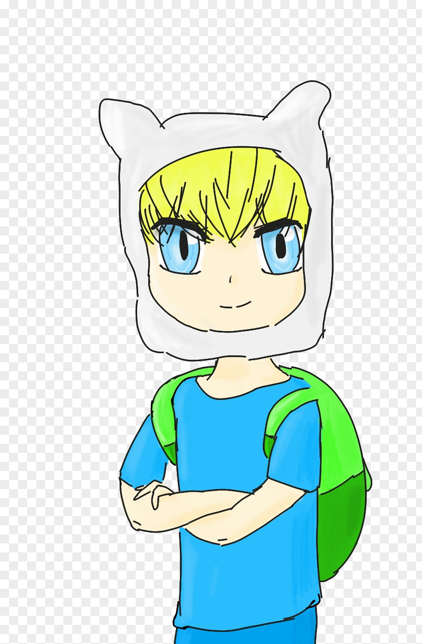 Finn The Human Line Art Boy PNG