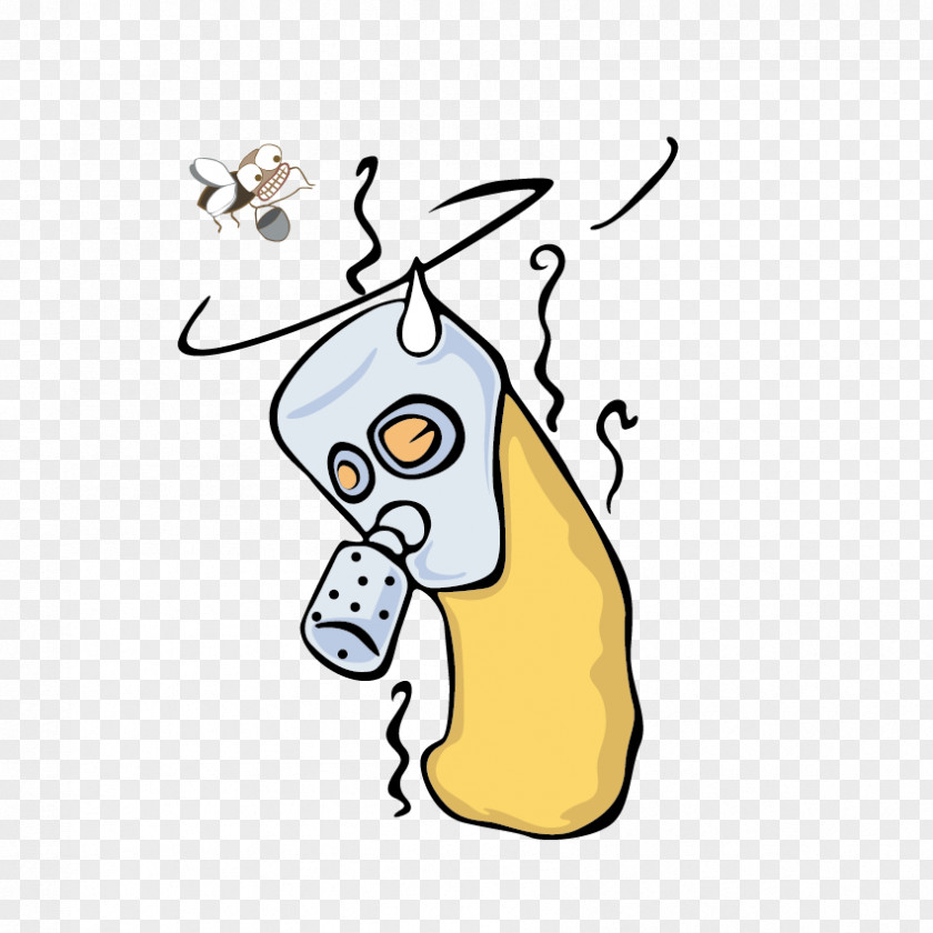 Gas Mask Cartoon Clip Art PNG