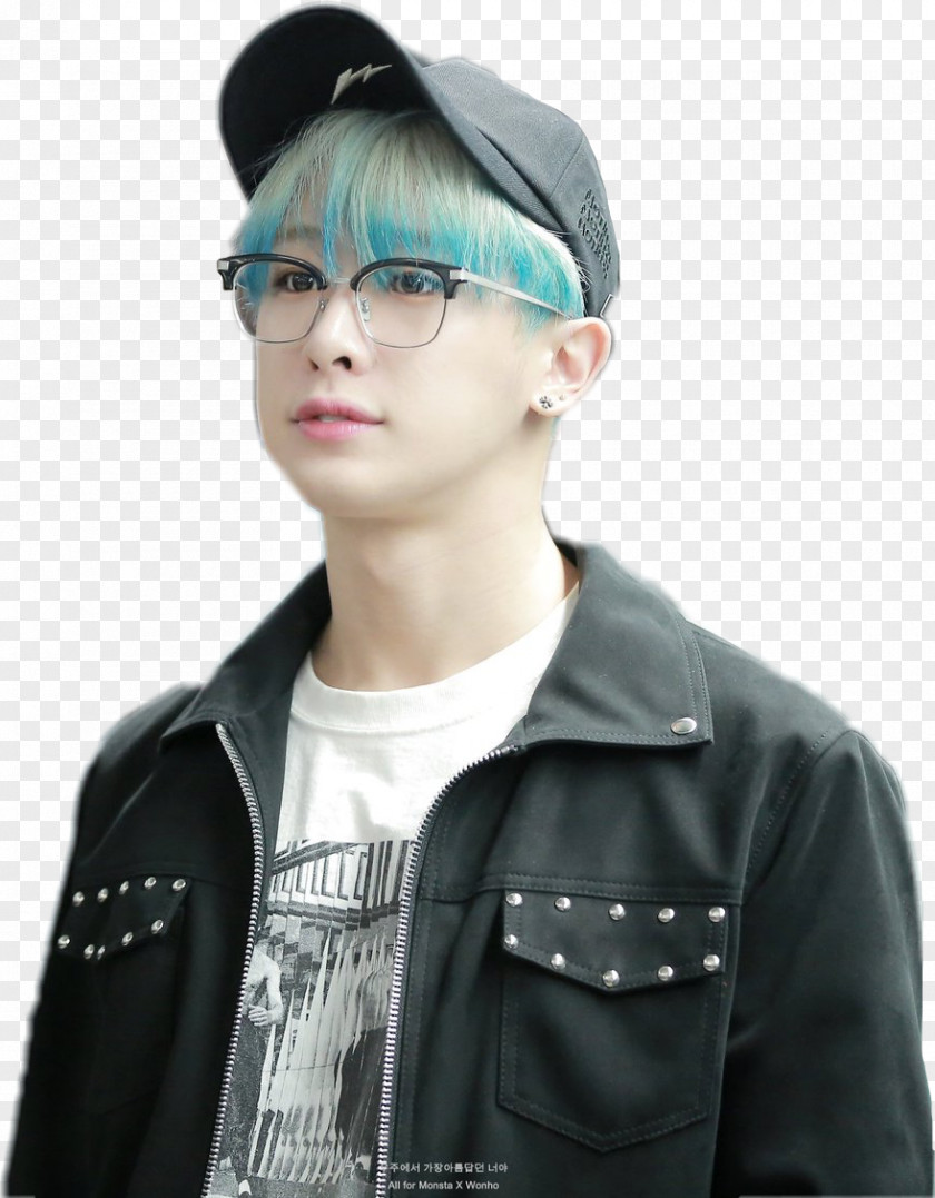 Glasses Wonho South Korea MONSTA X PNG