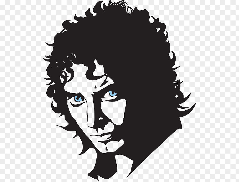 Lord Of The Rings Frodo Baggins Bilbo Portrait PNG