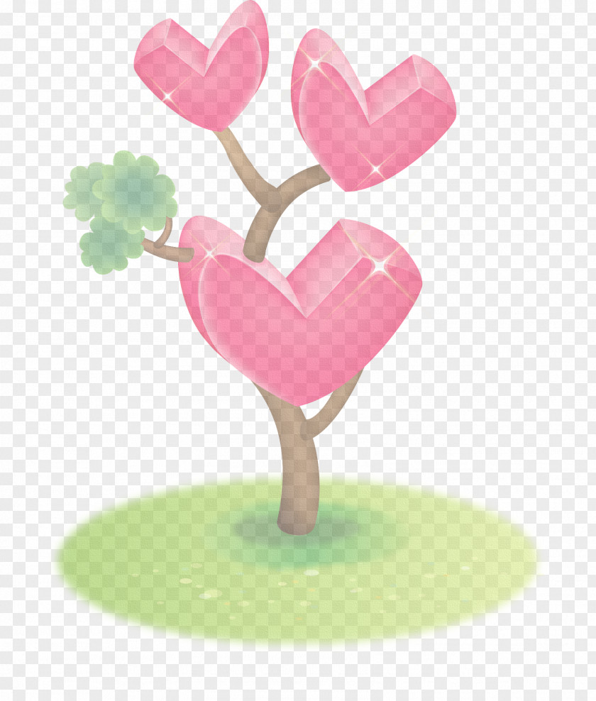 Gesture Love Pink Heart Cartoon PNG