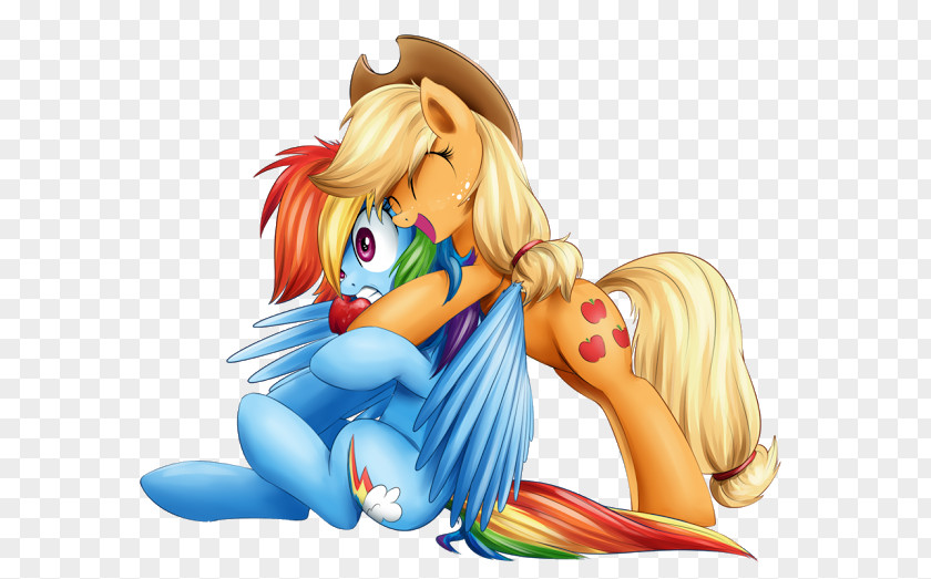 My Little Pony Applejack Rainbow Dash PNG