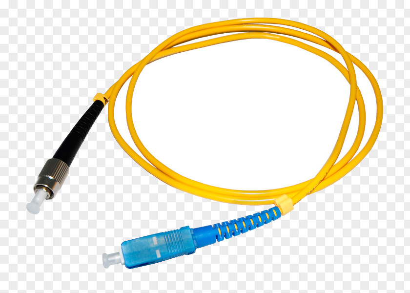Patch Cable Optical Fiber Optics Connector PNG