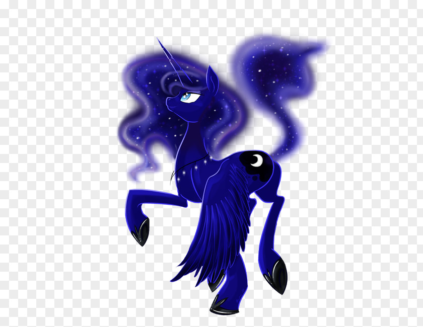 Princess Luna Fandom Horse Illustration Graphics Purple Legendary Creature PNG