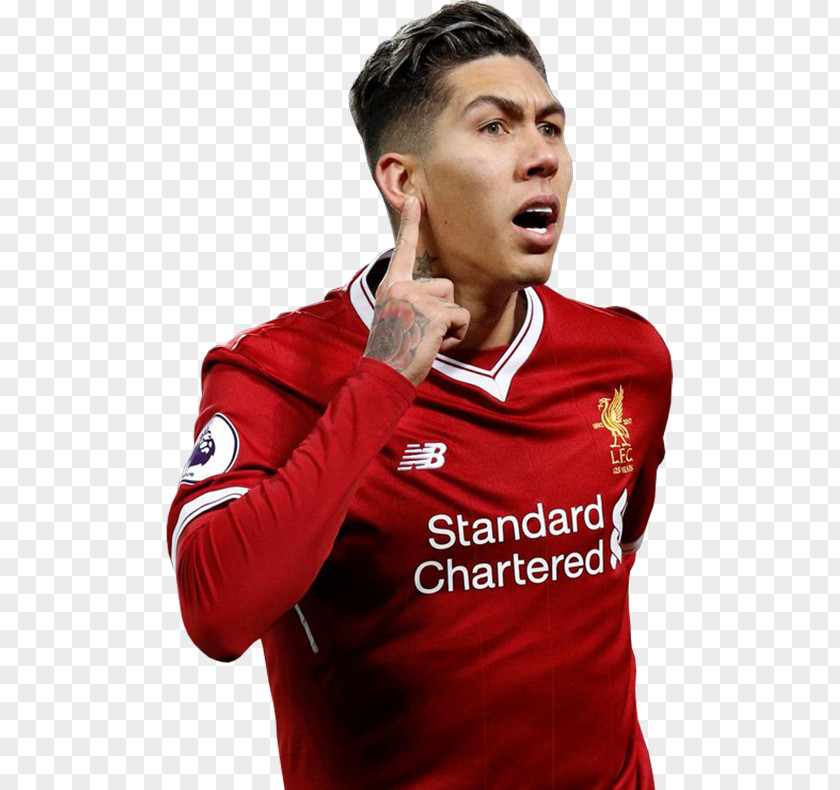 Roberto Firmino Liverpool F.C. Football Player Rendering PNG