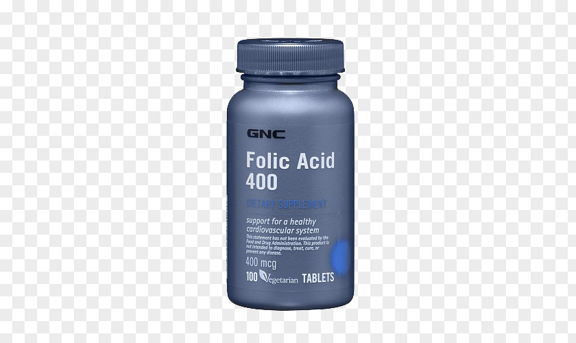 Tabl Dietary Supplement Folate GNC Vitamin Nutrient PNG