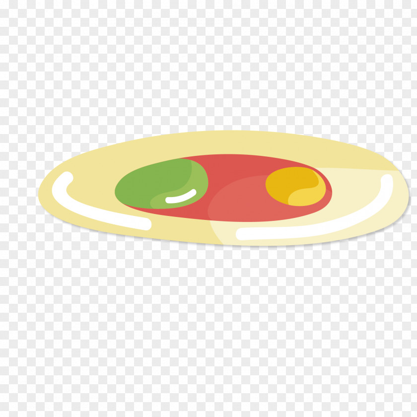 Vector Egg Yellow Circle Pattern PNG