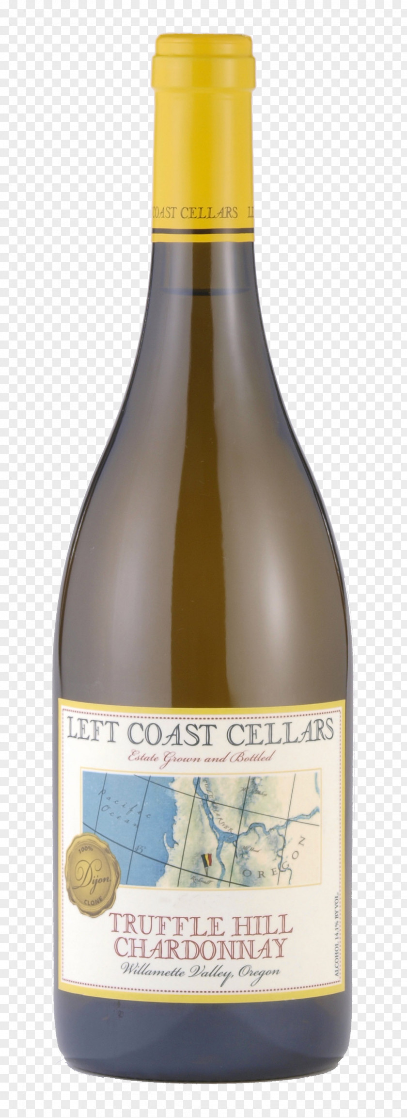 Wine White Pinot Noir Left Coast Cellars Liqueur PNG