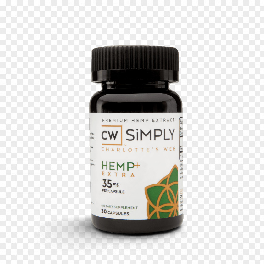 Hemp Oil Charlotte's Web Cannabidiol Capsule Dietary Supplement PNG
