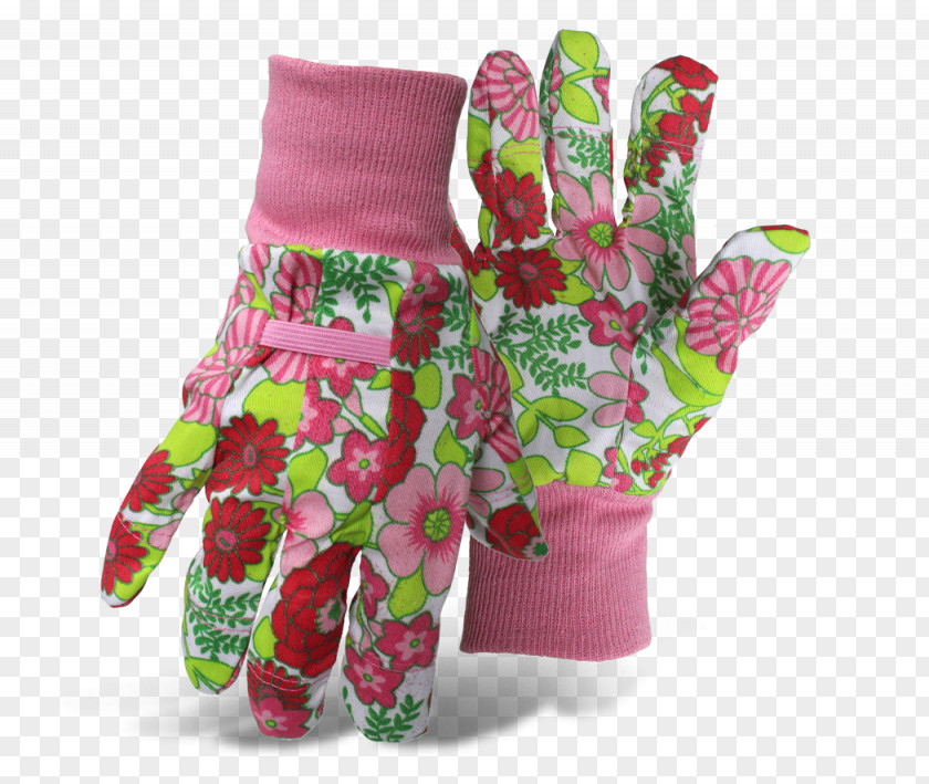 Ladies Finger Glove Magenta Shoe Garden PNG