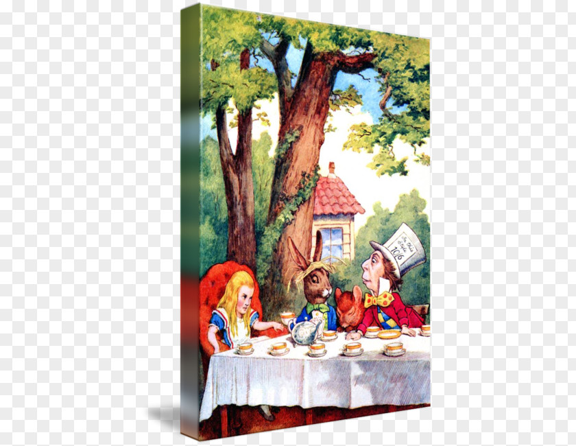 Mad Hatter Tea Party Alice's Adventures In Wonderland Cheshire Cat Queen Of Hearts The Dormouse PNG