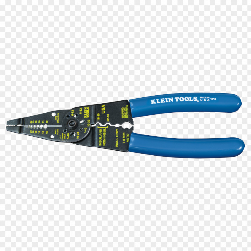 Multipurposehand Drawn Multi-function Tools & Knives Wire Stripper Crimp Needle-nose Pliers Klein PNG