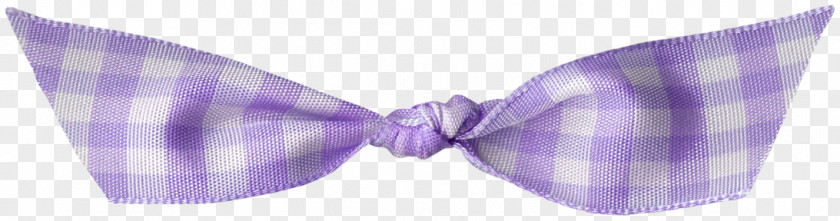 Purple Pattern Tie Bow PNG