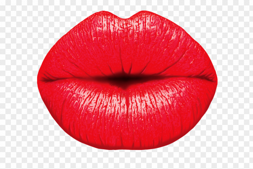 Red Lips Lip Balm Kiss Lipstick PNG