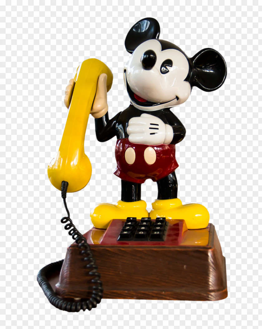 Adornment Mickey Mouse Minnie Telephone PNG