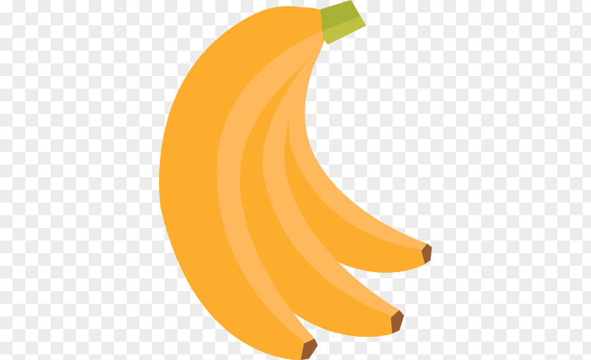 Banana Organic Food Orange Icon PNG