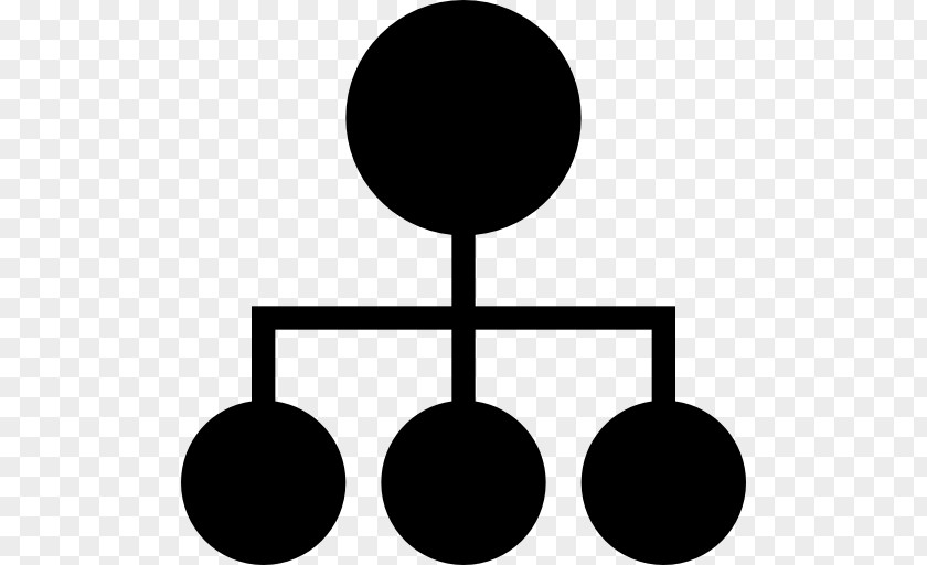 Business Hierarchical Organization Clip Art PNG