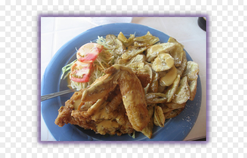 Fried Chicken Tajada Honduran Cuisine Gallo Pinto PNG