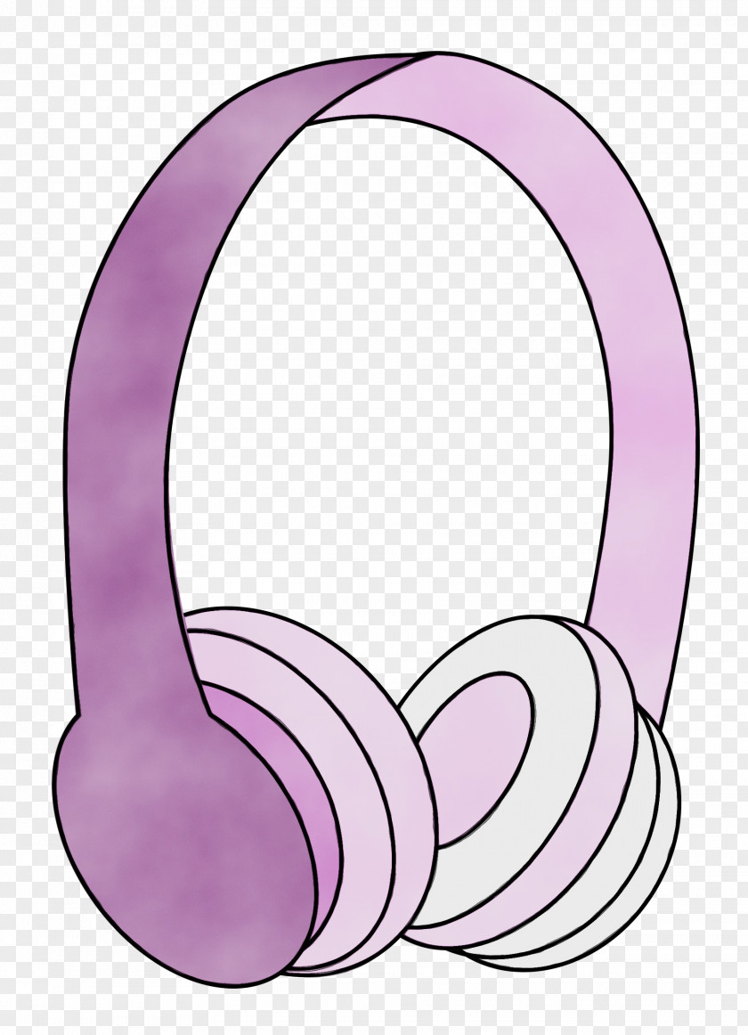 Headphones Circle Audio Equipment Pink M Equipment PNG