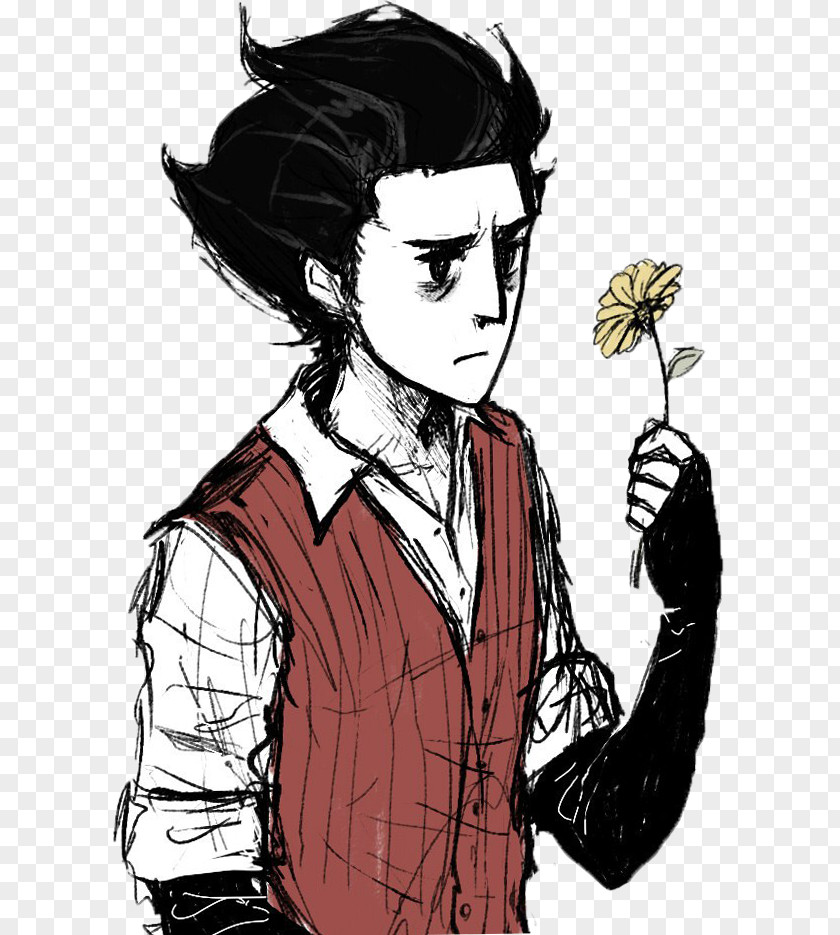 Minecraft Don't Starve Together Fan Art Video Game Drawing PNG