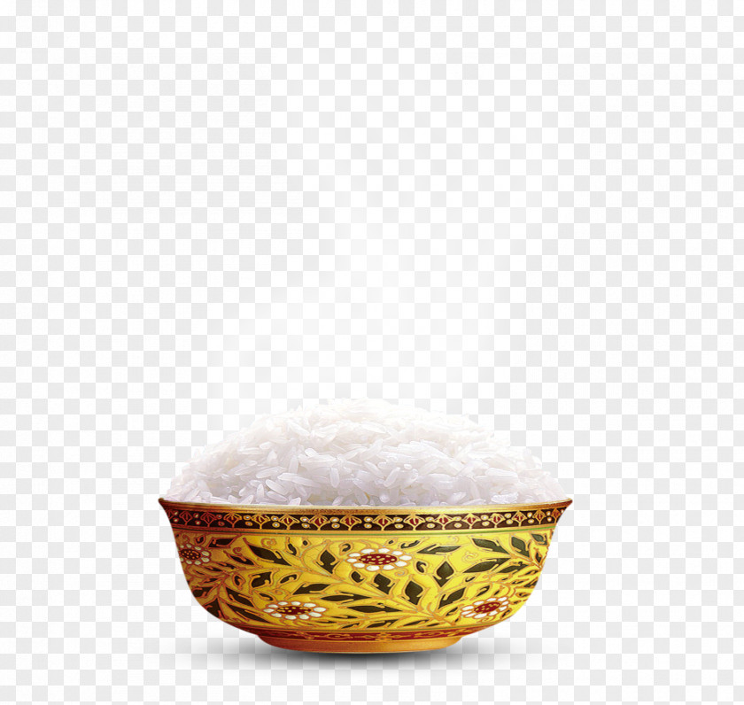 Rice Cooked Bowl Food PNG