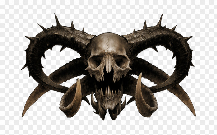 Terror Skull Devil PNG skull devil clipart PNG