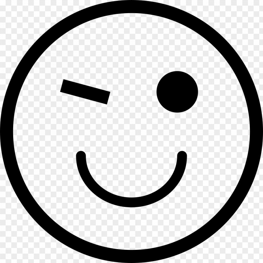 Blink Emoticon Smiley PNG