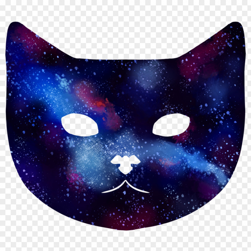 Cat Purple Space PNG