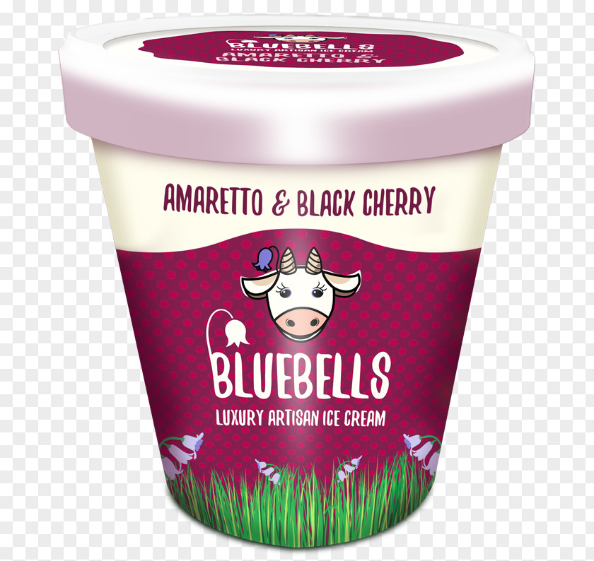 Ice Cream Bluebell Dairy Farm Milk Amaretto PNG