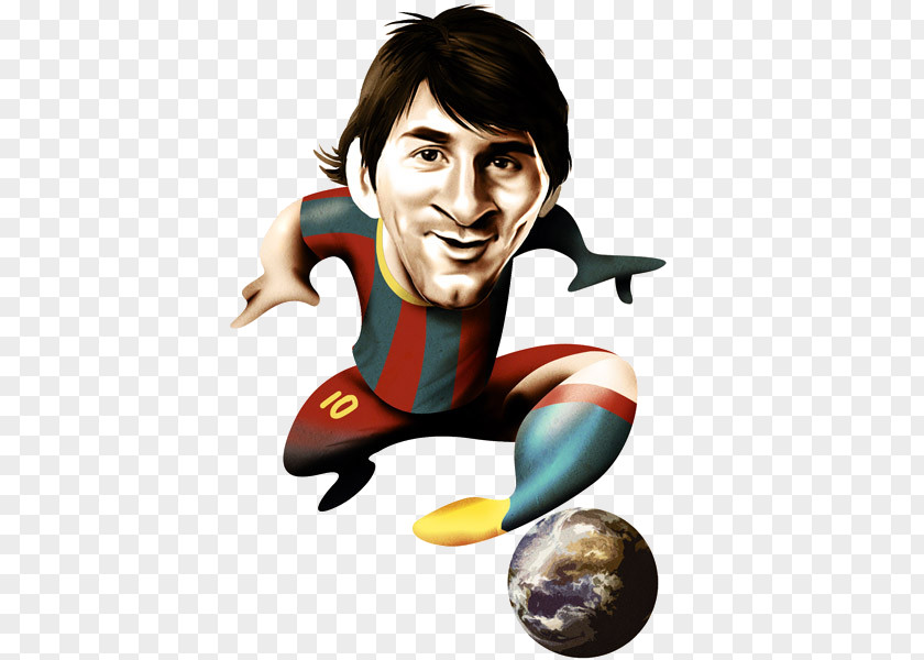 Lionel Messi FC Barcelona Argentina National Football Team 2014 FIFA World Cup Caricature PNG