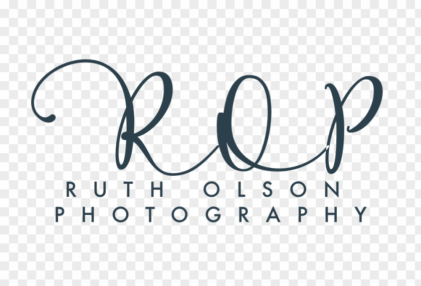 Rop Logo Brand Ruth Olson Photography Font PNG