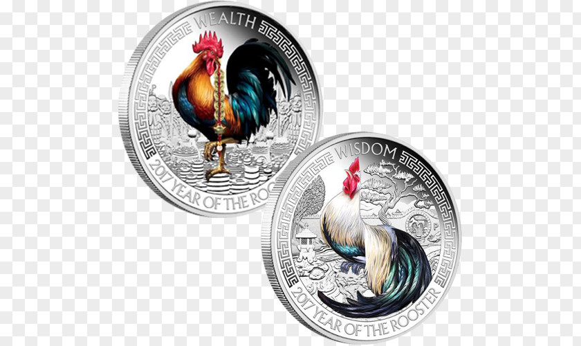 Year Of The Rooster Perth Mint Proof Coinage Lunar Series PNG