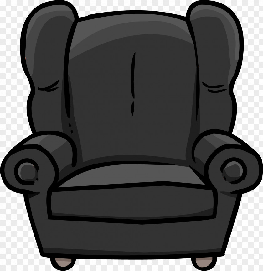 Armchair Club Penguin Chair Furniture Table PNG