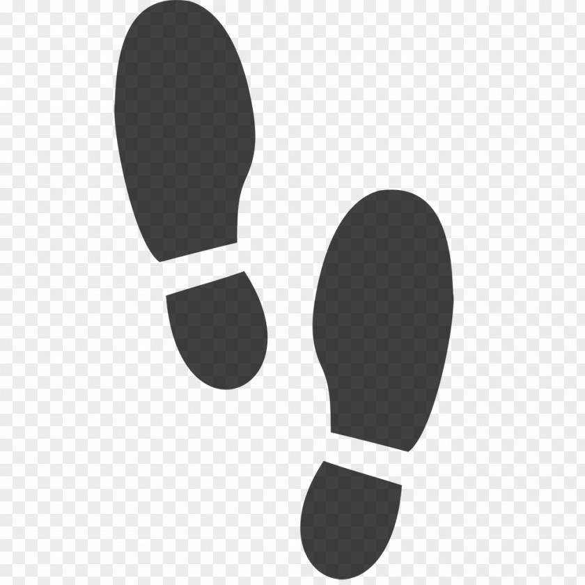Footprints Shoe Boot Sneakers Footprint Clip Art PNG