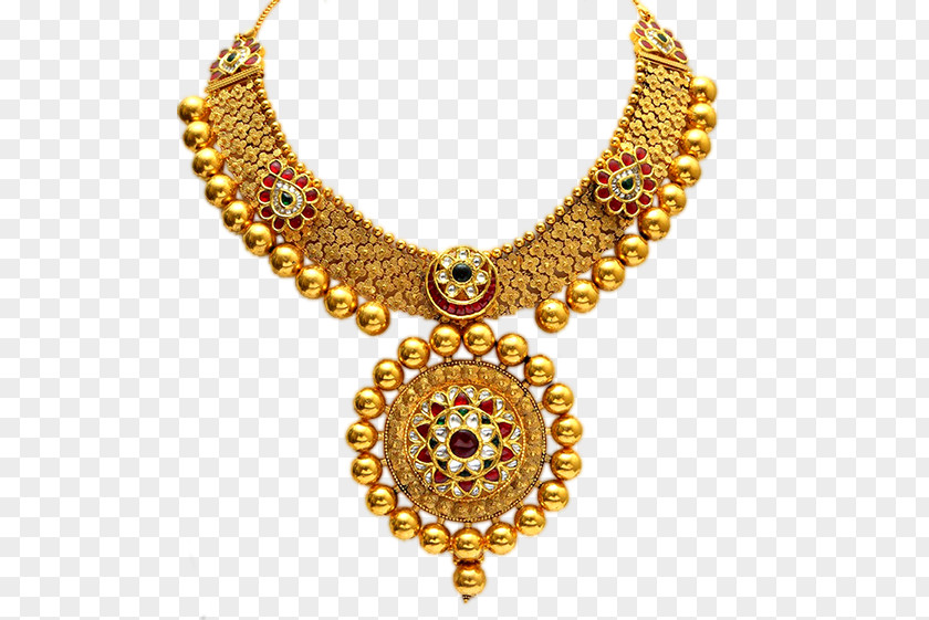 Jewellery Shop Earring Necklace Gold PNG