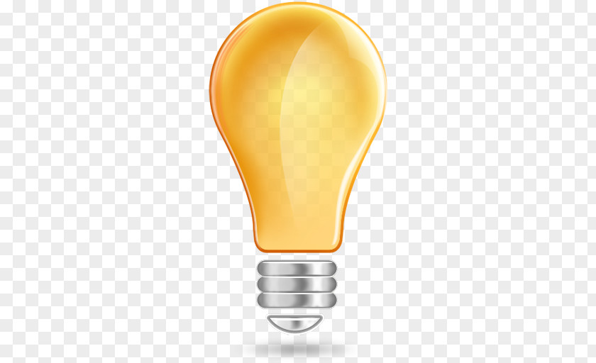 Light Bulb Incandescent Electricity Icon PNG
