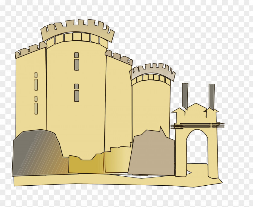 Palace House Castle Architecture Clip Art Building Facade PNG