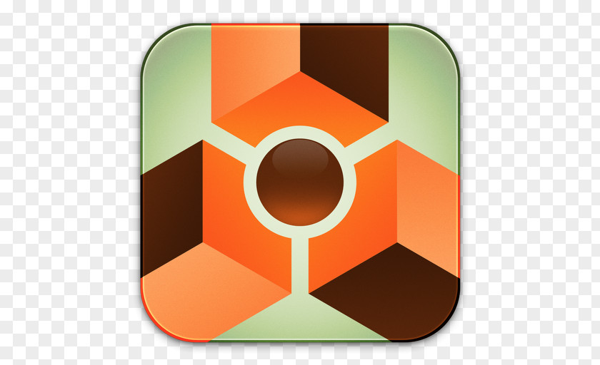 Rectangle Symbol Orange PNG