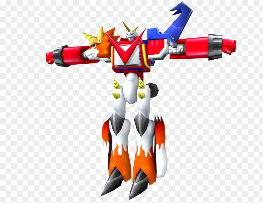 Shoutmon Digimon Figurine Character Robot PNG