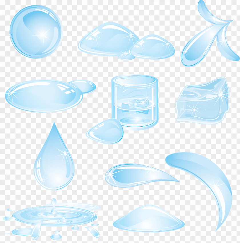 Water Drops Image Light PNG
