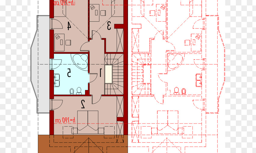 Building Floor Plan Line PNG