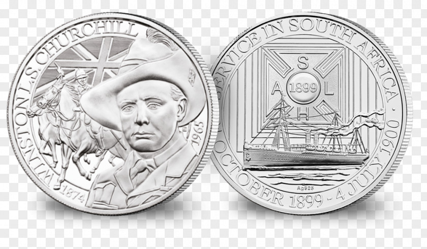 Coin Commemorative Krugerrand Silver Medal PNG