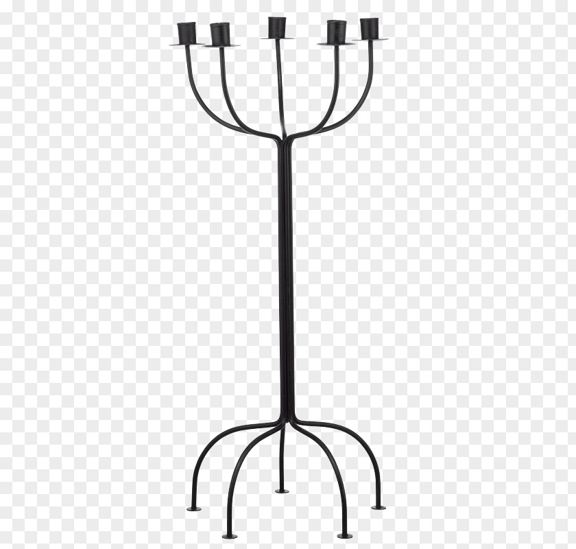 Fer Forge Line Candlestick PNG