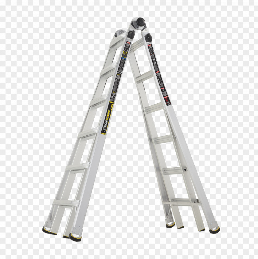 Ladder Attic Gorilla Aluminium The Home Depot PNG