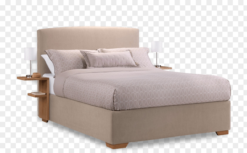 Mattress Bedside Tables Bedroom Platform Bed PNG