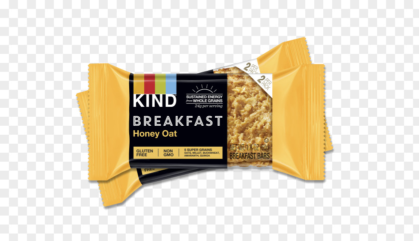 Nutritious Breakfast Kind Granola Bar Oat PNG