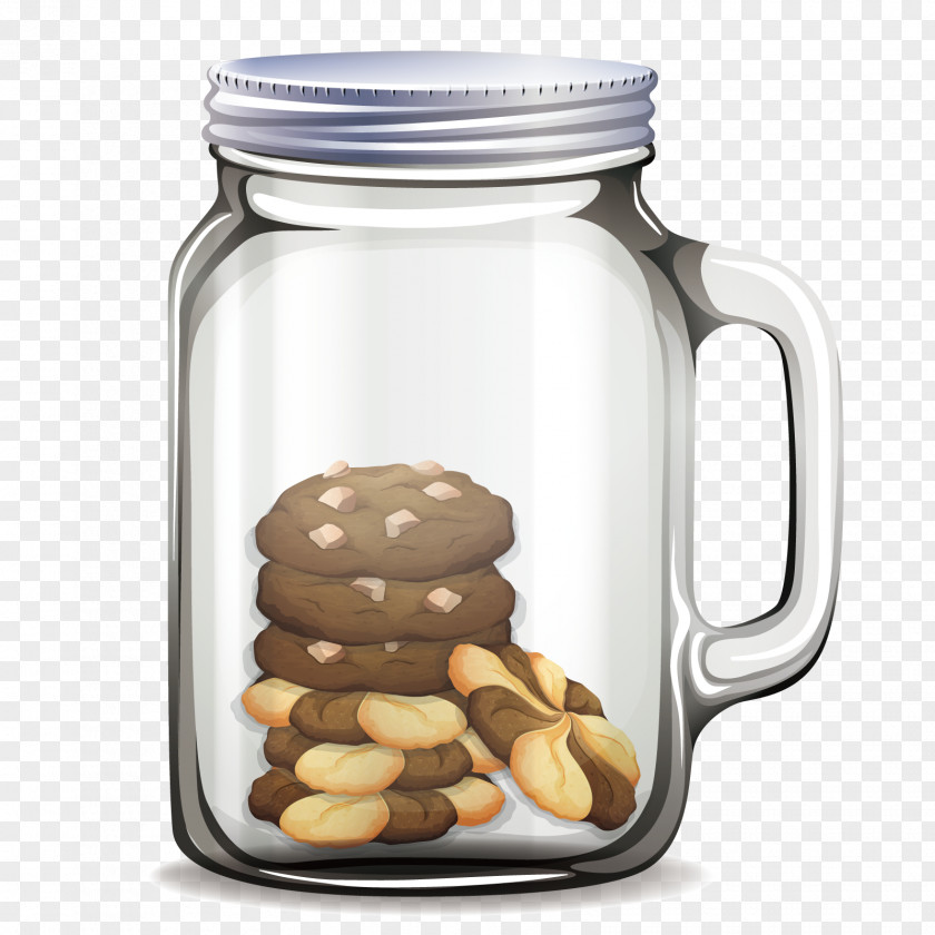 Vector Biscuit Tank Stock Illustration Royalty-free Glass PNG